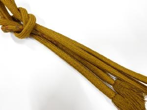 正絹　撚り房　手組帯締め